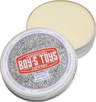 Бриолин для укладки волос сверх сильной фиксации со средним уровнем блеска Deluxe Oil Based Clay, 100 мл – фото 3