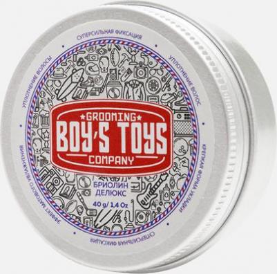 Бриолин для укладки волос сверх сильной фиксации со средним уровнем блеска Deluxe Oil Based Clay, 40 мл – фото 4