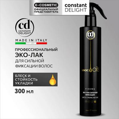 Эко-лак MAGIC 5 OILS сильной фиксации 300 мл