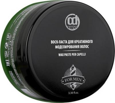Воск-паста BARBER CARE сильной фиксации для креативного моделирования волос 100 мл – фото 2