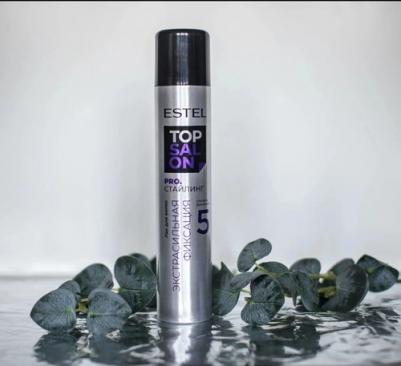 Лак для волос Top Salon Pro. Стайлинг экстрасильная фиксация 400 мл – фото 2