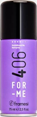 FOR-ME 406 Hold & Brush Me Hairspray, 75 мл