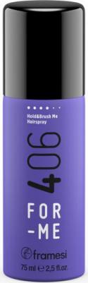 FOR-ME 406 Hold & Brush Me Hairspray, 75 мл – фото 4