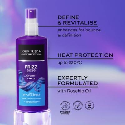 Frizz Ease Dream Curls Спрей для создания идеальных локонов – фото 2