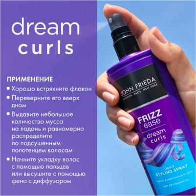 Frizz Ease Dream Curls Спрей для создания идеальных локонов – фото 6