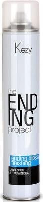 Лак для волос Лак - спрей надежной фиксации Ending Glossy Finishing Firm Hold Lacca Spray A Tenuta Decisa – фото 1