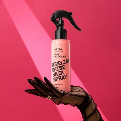 Жидкий лак-СПРЕЙ для волос ЭКСТРАСИЛЬНОЙ ФИКСАЦИИ MODELING SHINE HAIRSPRAY 150 мл – фото 4