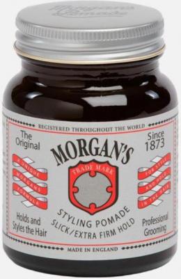 Помада для укладки Morgans Pomade Extra Firm Hold, экстрасильная фиксация без блеска, 50 г – фото 1