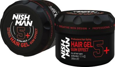 Укладка и стайлинг Гель для укладки волос HAIR GEL 5+ Gum Effect Ultra Hold 300
