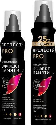 Мусс для укладки волос "Эффект памяти", сверхсильной фиксации, 160 мл – фото 20