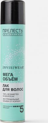 Невесомый лак для волос "Invisiwear Экстремальный объём, ССФ". Высыхает за минуту. 300 мл – фото 9