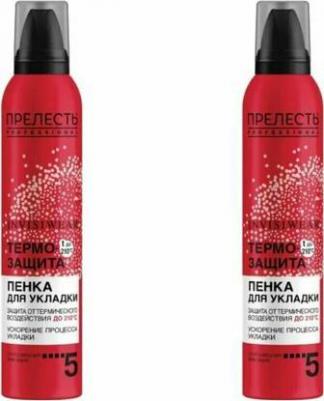 Термозащитный мусс-пенка для горячей укладки Invisiwear, 200 мл – фото 4