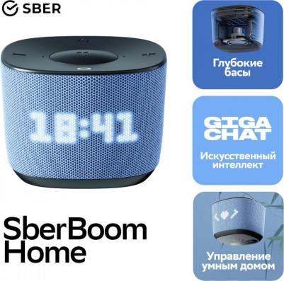 SberBoom Home, Небесный – фото 1