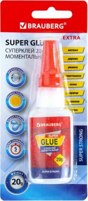 Клей моментальный ультрапрочный суперклей " Extra", 20 г, максимальный объем – фото 2