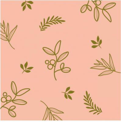 Бумага упаковочная Gentle розовая (1 лист в рулоне, 100х70 см)