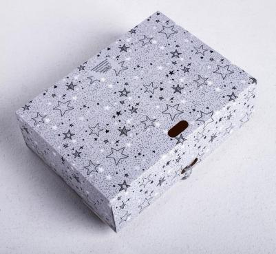 Коробка подарочная "Для тебя хоть звезды", 20 х18 х5 см – фото 3