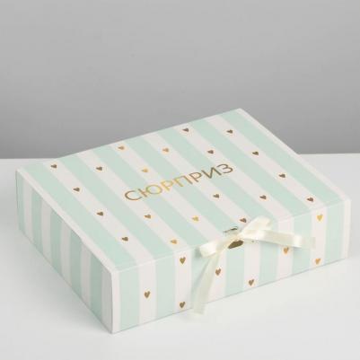 Коробка подарочная "Сюрприз", 31 х 24,5 х 9 см – фото 3