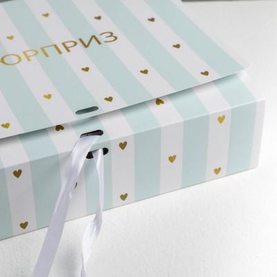 Коробка подарочная "Сюрприз", 31 х 24,5 х 9 см – фото 4