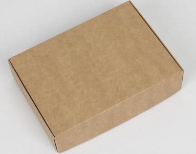 Коробка складная крафтовая 21 х 15 х 5 см – фото 2