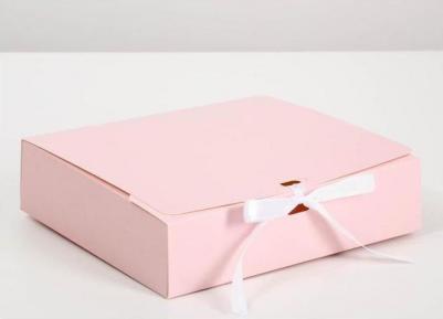 Коробка складная "Розовая", 31 х 24,5 х 9 см