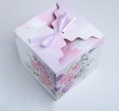 Коробка складная "Самой красивой", 12 x 12 x 12 см – фото 3