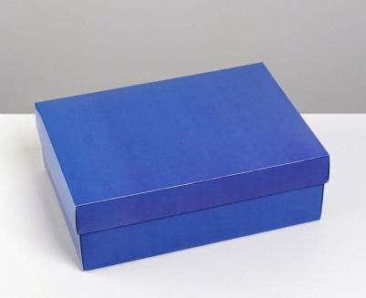 Коробка складная "Синяя", 21 х 15 х 7 см