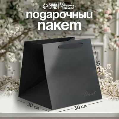 Пакет квадратный Present, 30 х 30 х 30 см – фото 2