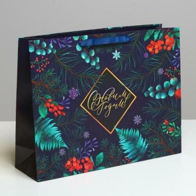 Пакет ламинированный горизонтальный "Роскошь волшебства", L 40 x 31 x 11,5 см