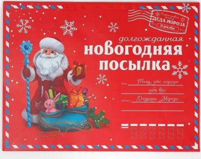 Пакет ламинированный горизонтальный ТероПром 7724331 "НГ посылка", XXL 46 х 61 х 20 см – фото 4