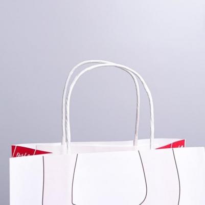 Пакет подарочный крафтовый "Сердце", 22 x 25 x 12 см – фото 4