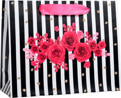 Пакет подарочный ламинированный Gifts, 22 x 17.5 x 8 см – фото 6
