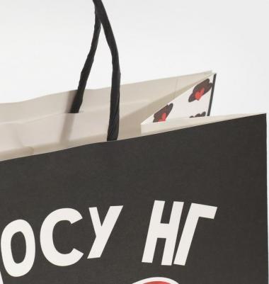 Пакет подарочный "На носу нг", 22 x 22 x 11 см – фото 1