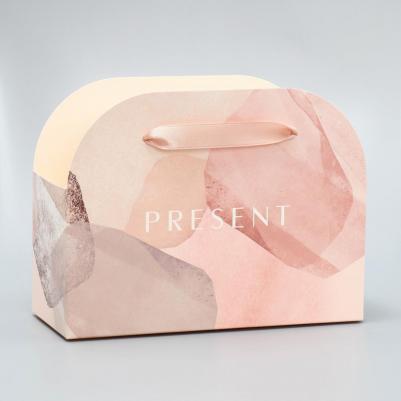 Переноска для цветов складная Present, 17 x 13 x 7 см