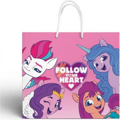 Пакет подарочный "My Little Pony Follow your heart", большой, 40 х 30 х 14 см – фото 5