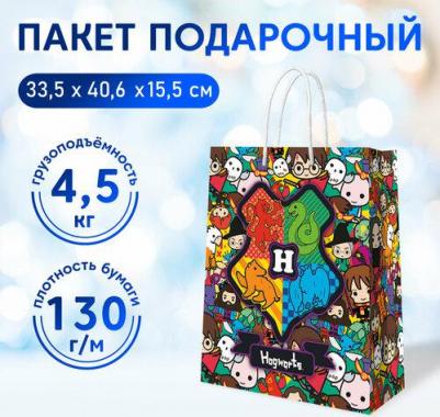 Подарочный пакетND Play большой Harry Potter 298526 335х406х155 мм