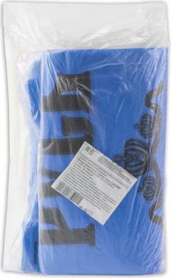 Пакеты "майка", КОМПЛЕКТ 100 шт., 30+16х55 см, ПНД, "Русь", СИНИЕ, 25 мкм, ЮМАЙ1072 – фото 1