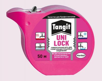 Нить монтажная Tangit Uni-Lock для герметизации резьбовых соединений белая 50 м – фото 4