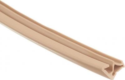 Уплотнитель для деревянных окон на наплав створки 5,5 м бежевый – фото 1