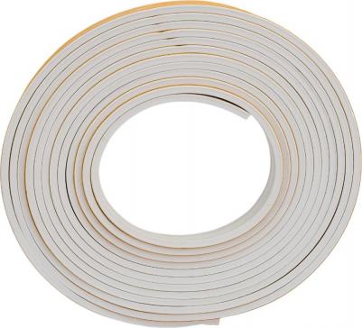 Самоклеящийся уплотнитель E-профиль, 10 м, белый W10 SILAEW10