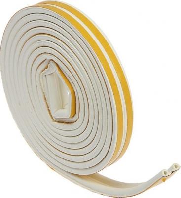 Уплотнитель резиновый krep, профиль Р, размер 5.5x9 мм, белый, в упаковке 6 м – фото 1