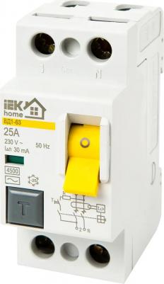 Выключатель дифференциальный (УЗО) ВД1-63 2Р 25А 30мА - MDV10-2-025-030 – фото 8