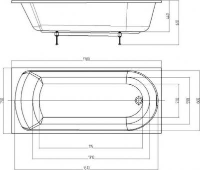 Ника 170x75 – фото 3