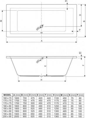 PLANE 170x70 – фото 3