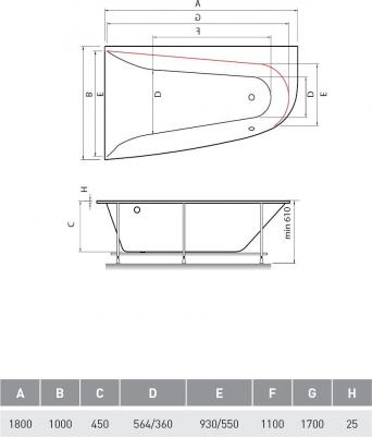Boomerang 170x90 – фото 7