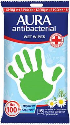 Салфетки влажные с антибактериальным эффектом Family, 15 шт – фото 13