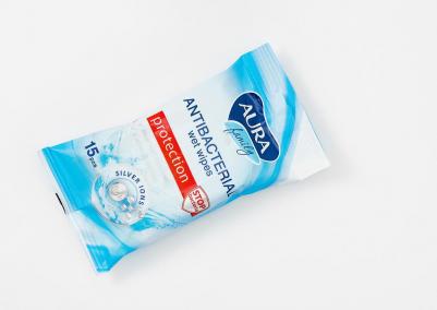 Салфетки влажные с антибактериальным эффектом Family, 15 шт – фото 16