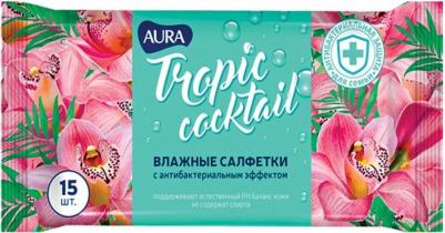 Влажные салфетки освежающие 15 штук в упаковке – фото 17