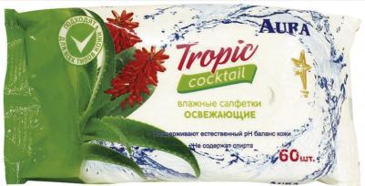 Влажные салфетки освежающие 60 штук в упаковке – фото 11