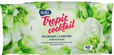 Влажные салфетки освежающие 60 штук в упаковке – фото 15