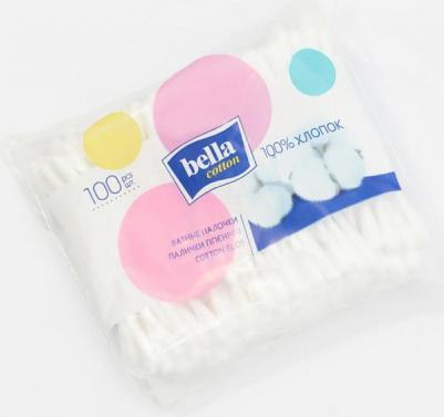 Палочки ватные cotton 100 штук в упаковке – фото 1